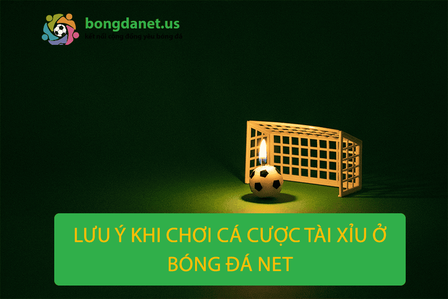 Lưu ý khi chơi cá cược tài xỉu ở bóng đá net