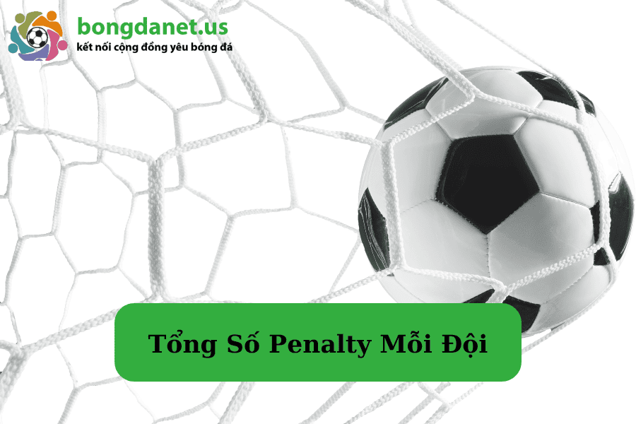 Tổng Số Penalty Mỗi Đội